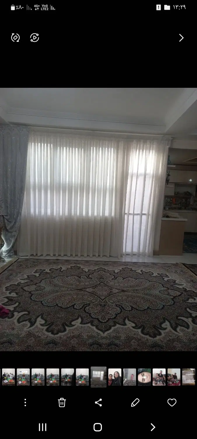 ۱۱۰ متر آپارتمان دو خواب با ده متر پاسیو