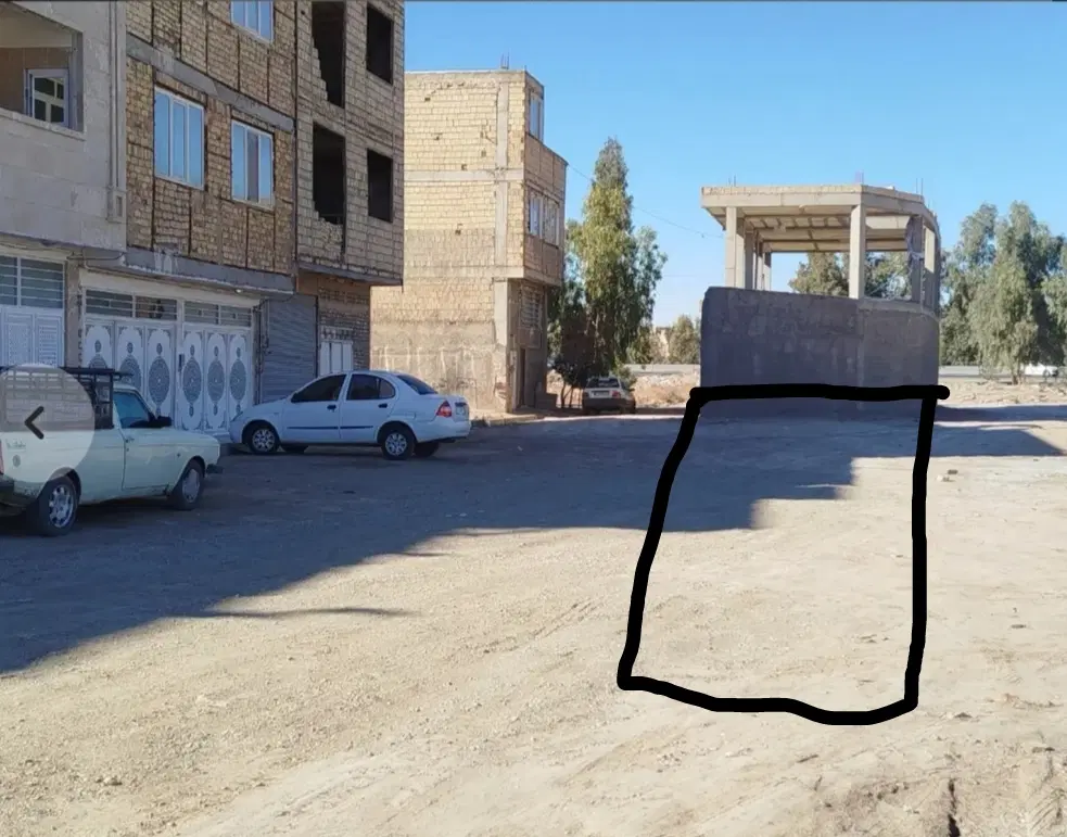 زمین مسکونی داخل محدوده شهری ۳۱۳متر