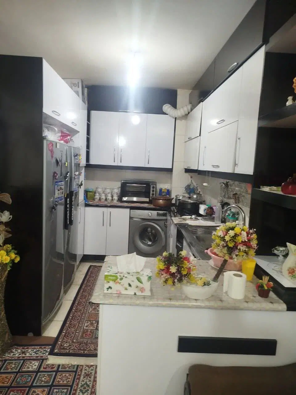 خونه تمیز ۱۵۰ ماهی ۴ دو خواب