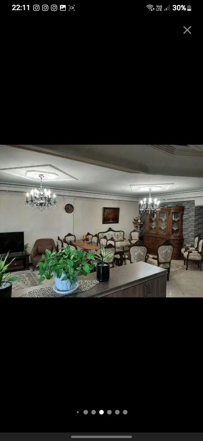 اجاره آپارتمان ۱۰۵ متری دو خوابه تک واحدی