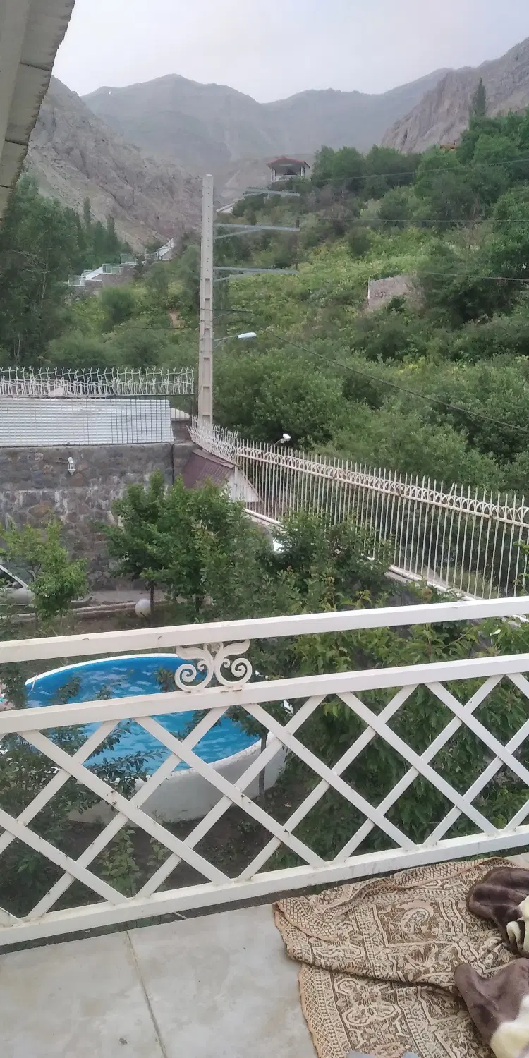 ویلا ساحلی منظره بوم نقاشی