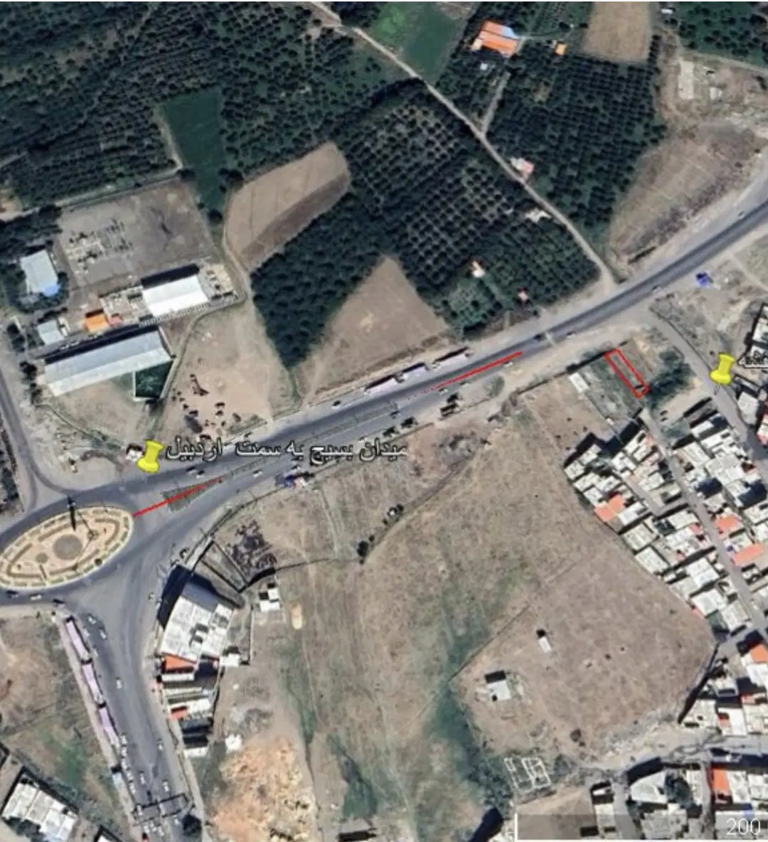 زمین تجاری مسکونی