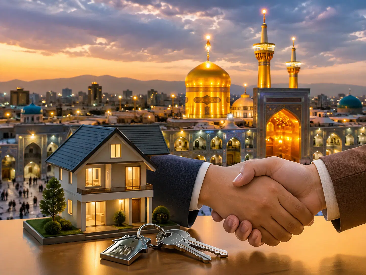 خونه تو مشهد مقدس در جوار امام رضا