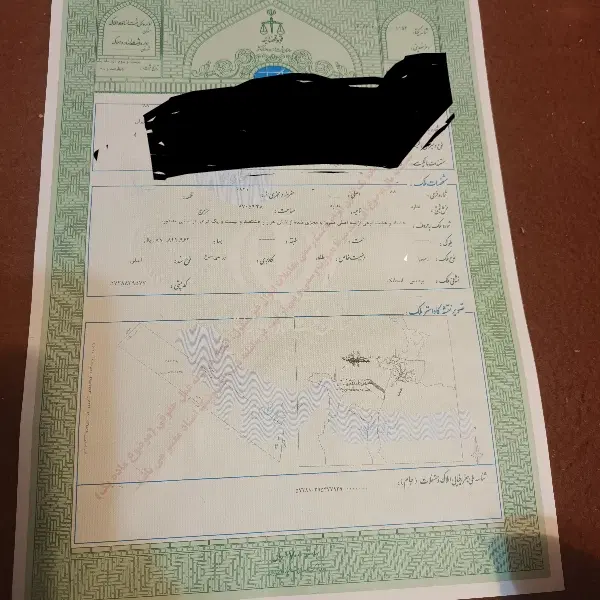 زمین سند تک برگ تهران معاوضه
