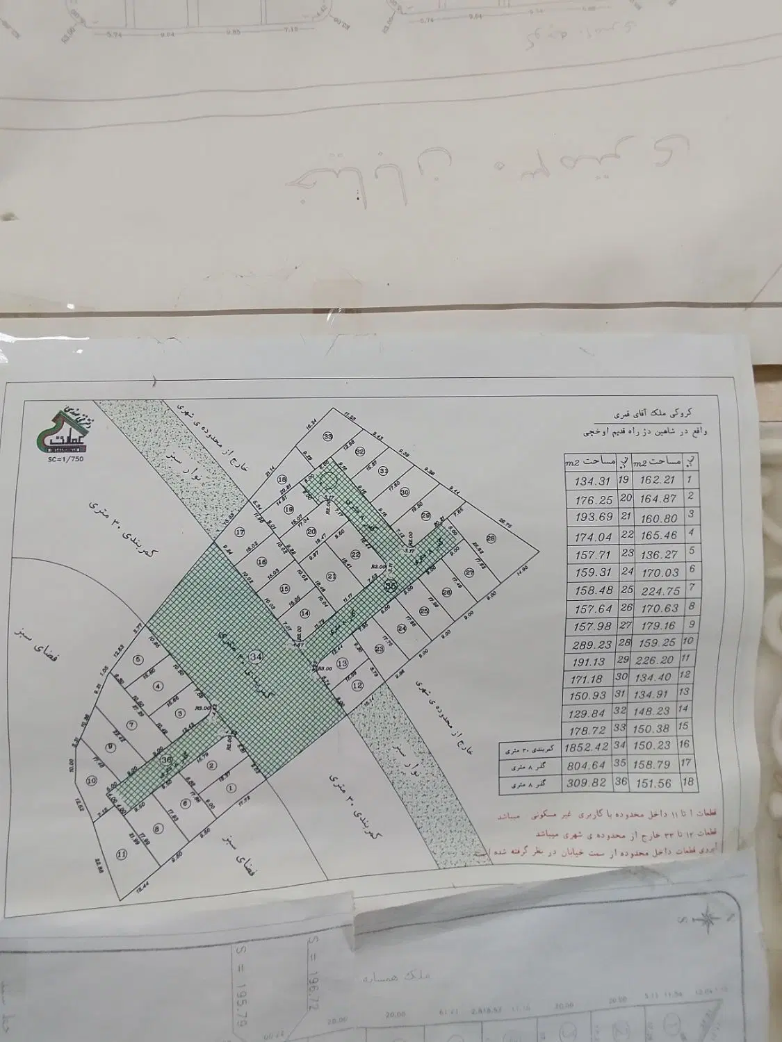 زمین چسبیده به شهرک ایثار آینده دار (قابل معاوضه)
