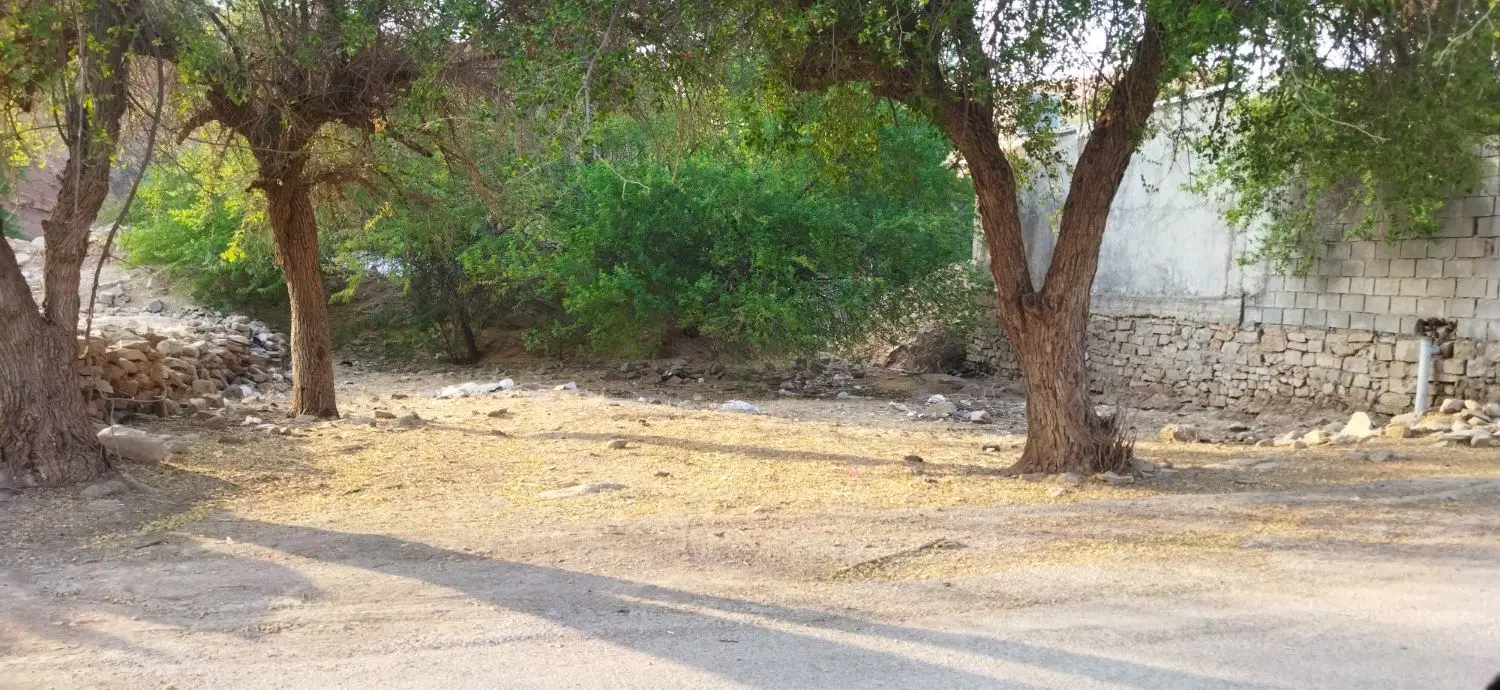 زمین باغ چشم علی سر جاده اصلی
