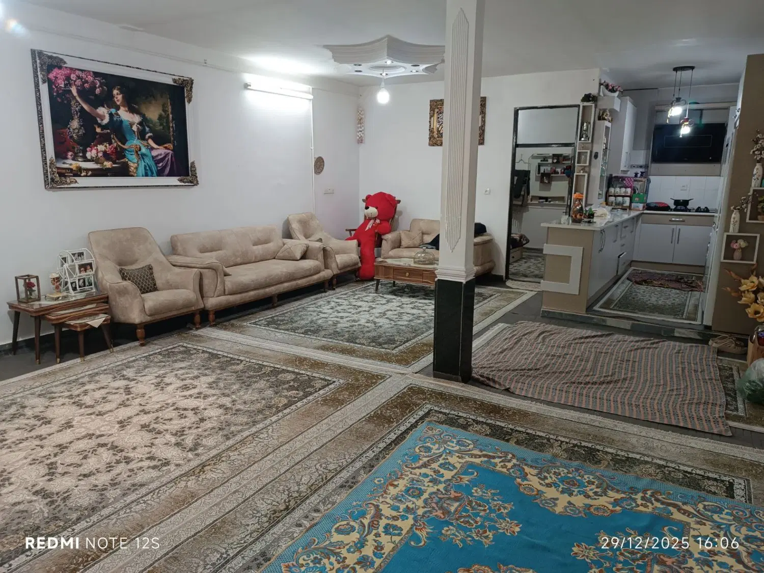 دوطبقه واحد مسکونی ۱۰۰متری
