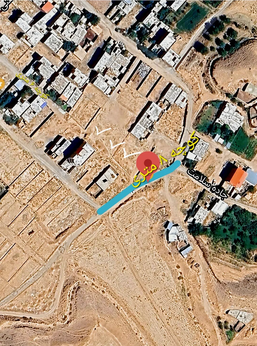 زمین‌فروشی خارج از محدوده طالقانی