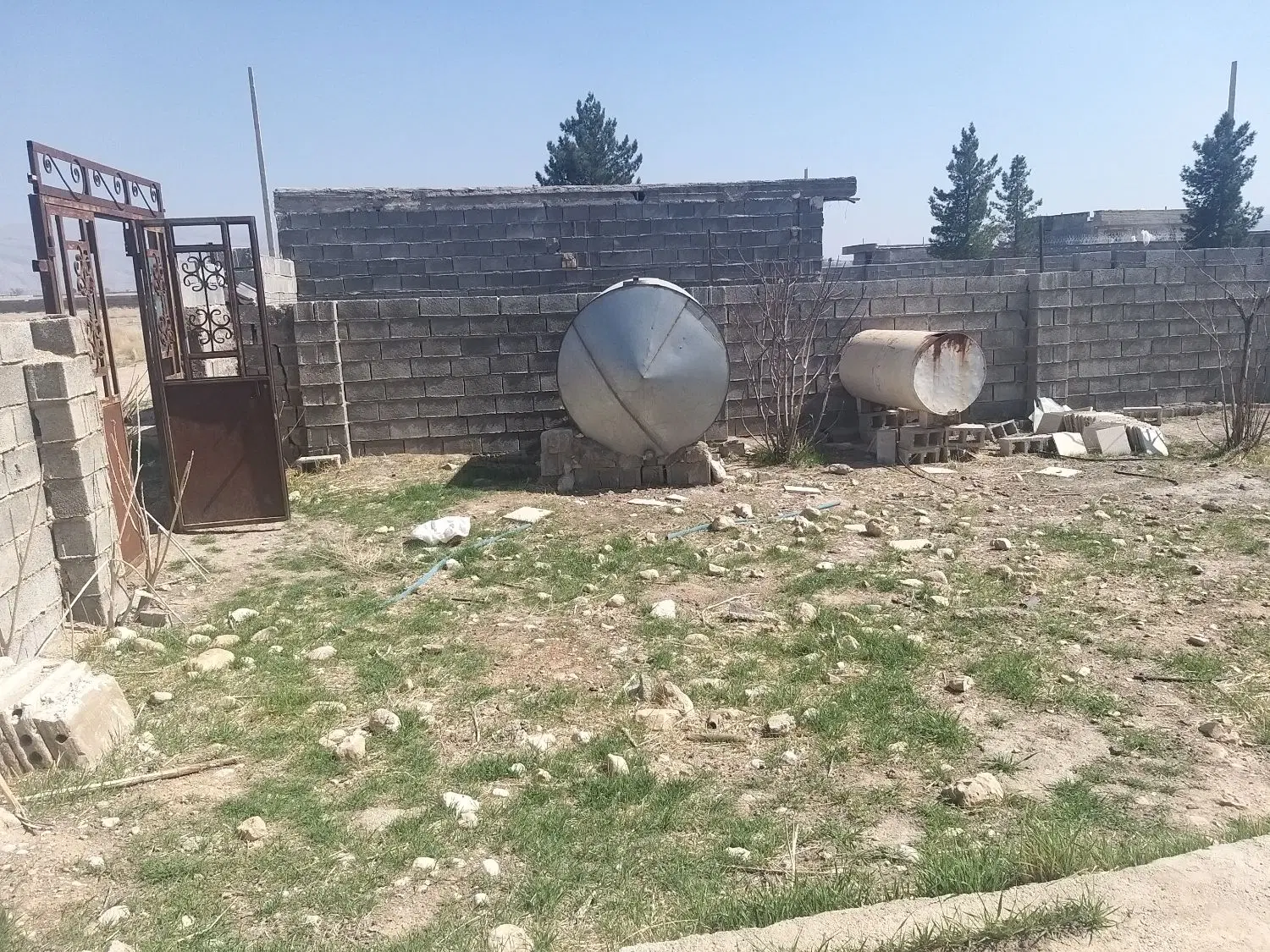 اجاره زمین  باغ شهری