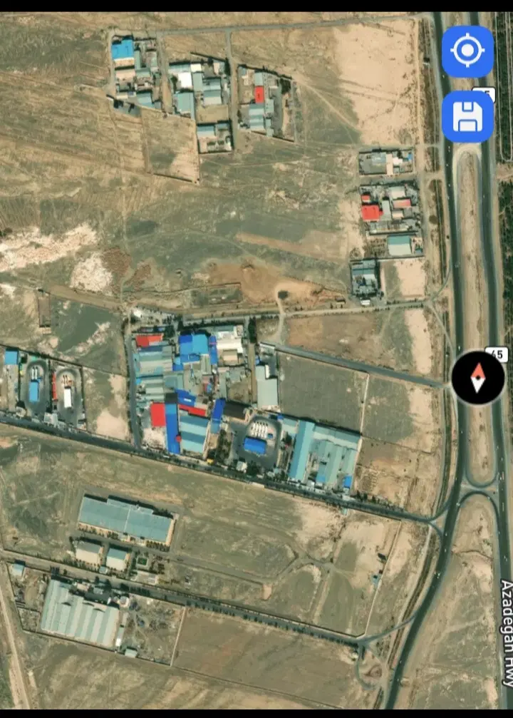 زمین کارگاهی شاهین شهر