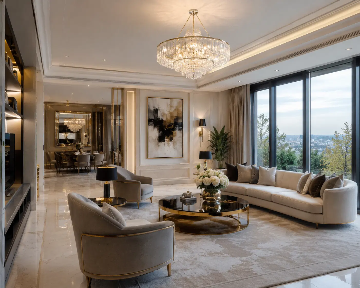 اجاره آپارتمان لوکس زعفرانیه تاپ لوکیشن