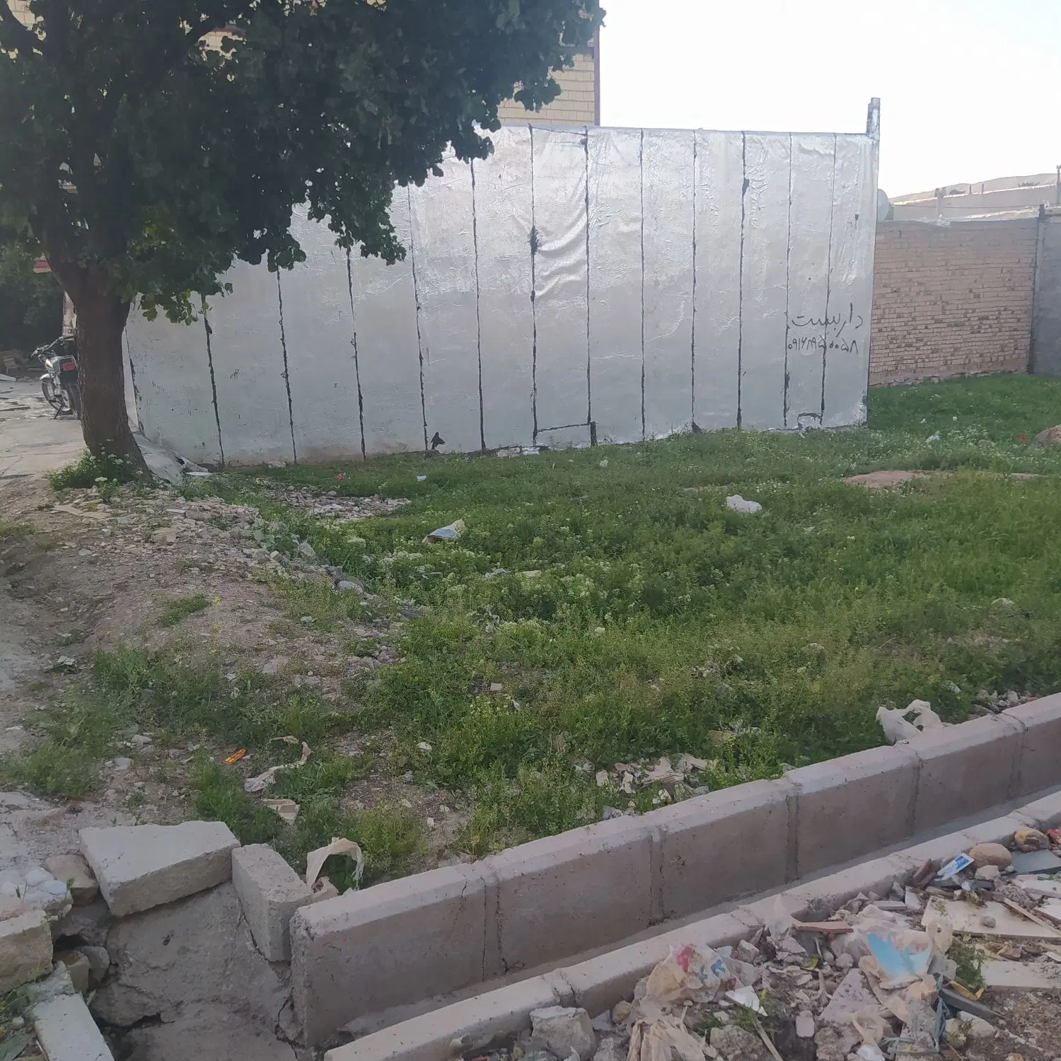 زمین دونبش سفیدکو5 قلعه سنگیی