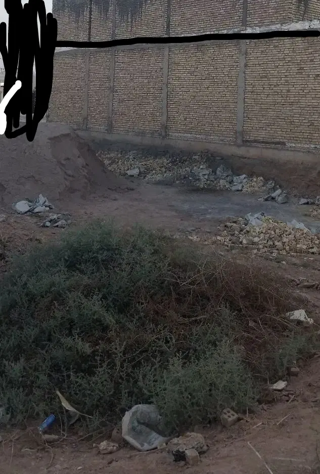 زمین حمیدیه کوی توحید شامآباد