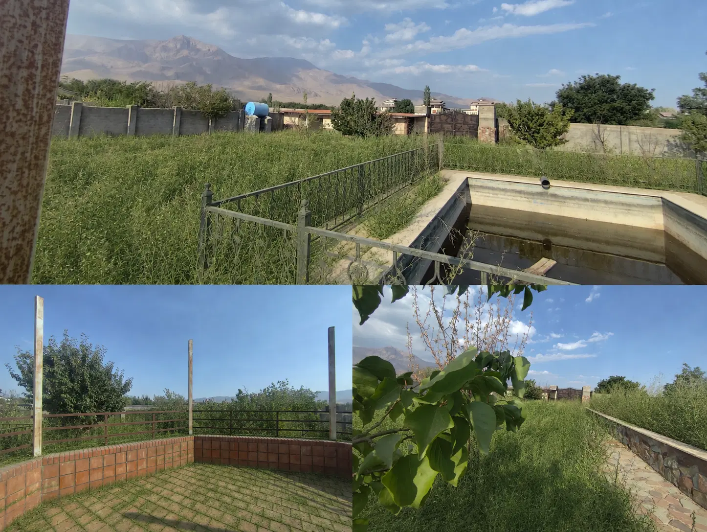 زمین دارای بنای قدیمی