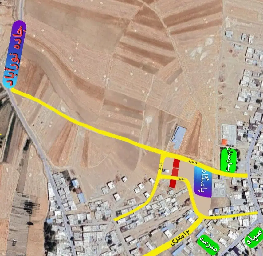 زمین مسکونی میربگ شهن آباد