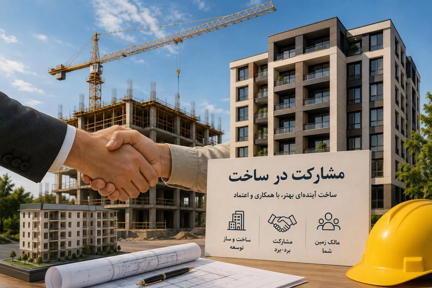 مشارکت در ساخت با صاحبخانه