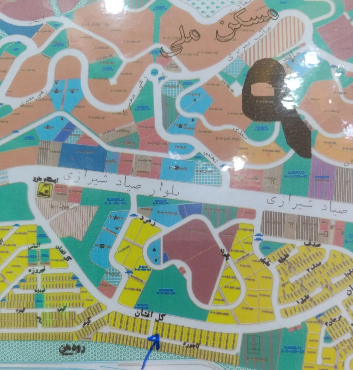 زمین مسکونی ویلایی 248متر