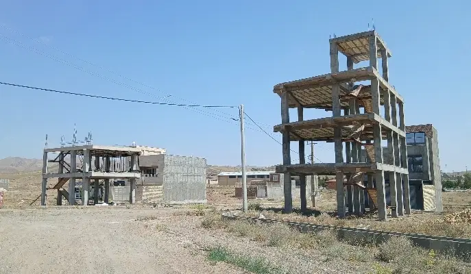۱۵۰متر زمین دستجرد دهکده صبا سند تک برگ آماده ساخت