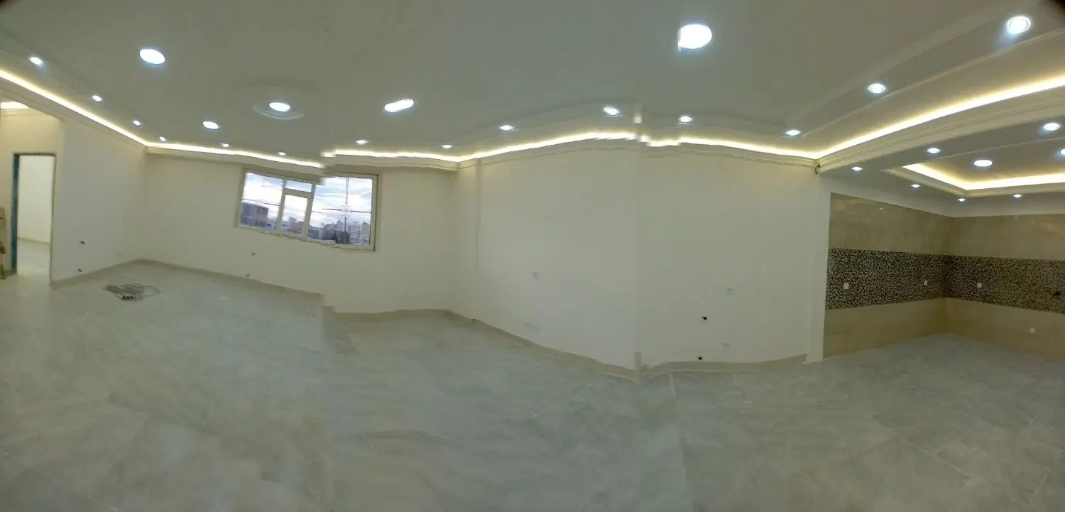 آپارتمان ۱۱۷متری غرق در نور دوبر خوش نقشه