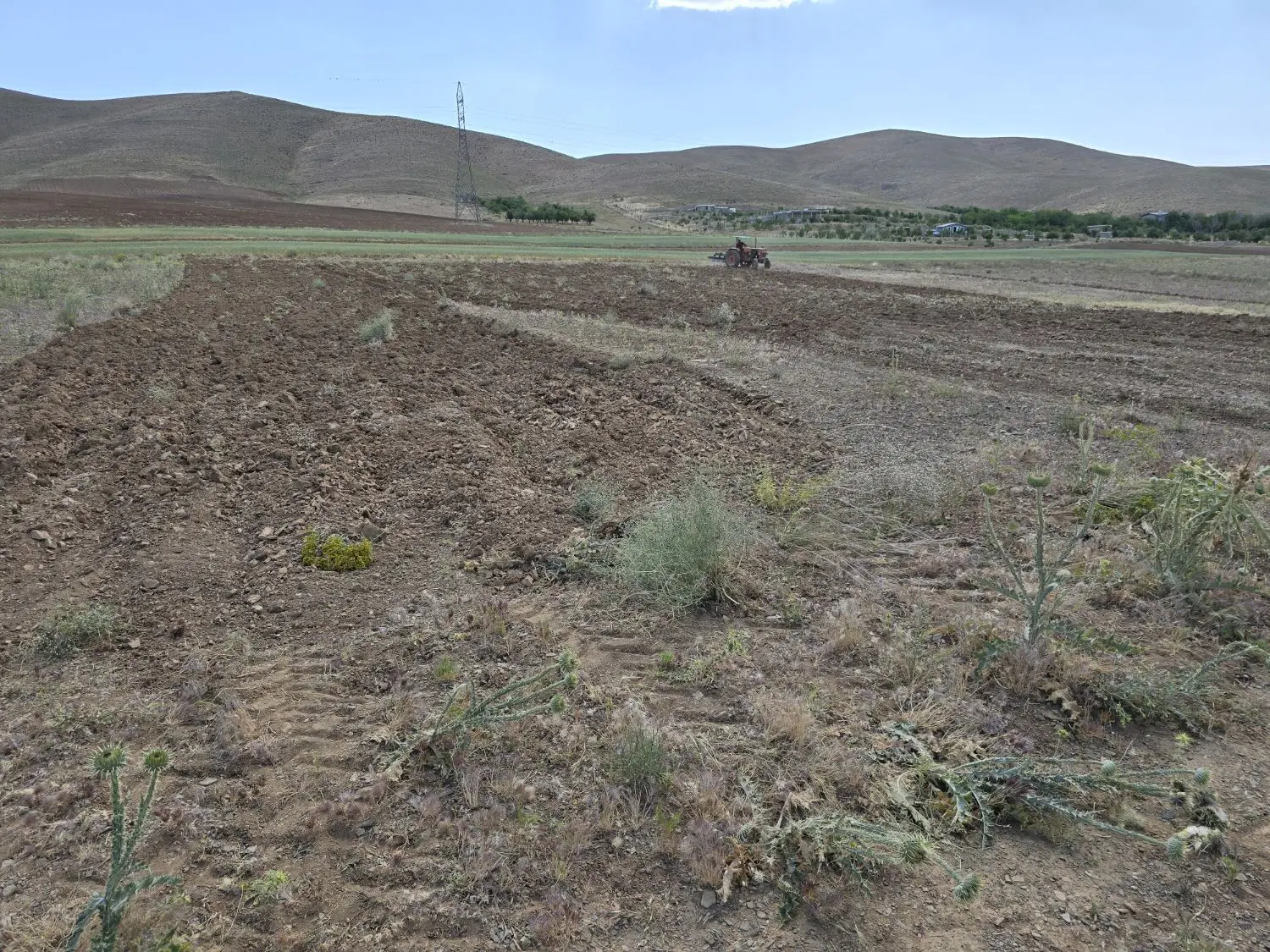 زمین به مساحت 6000 مترمربع مناسب برای سرمایه گذاری