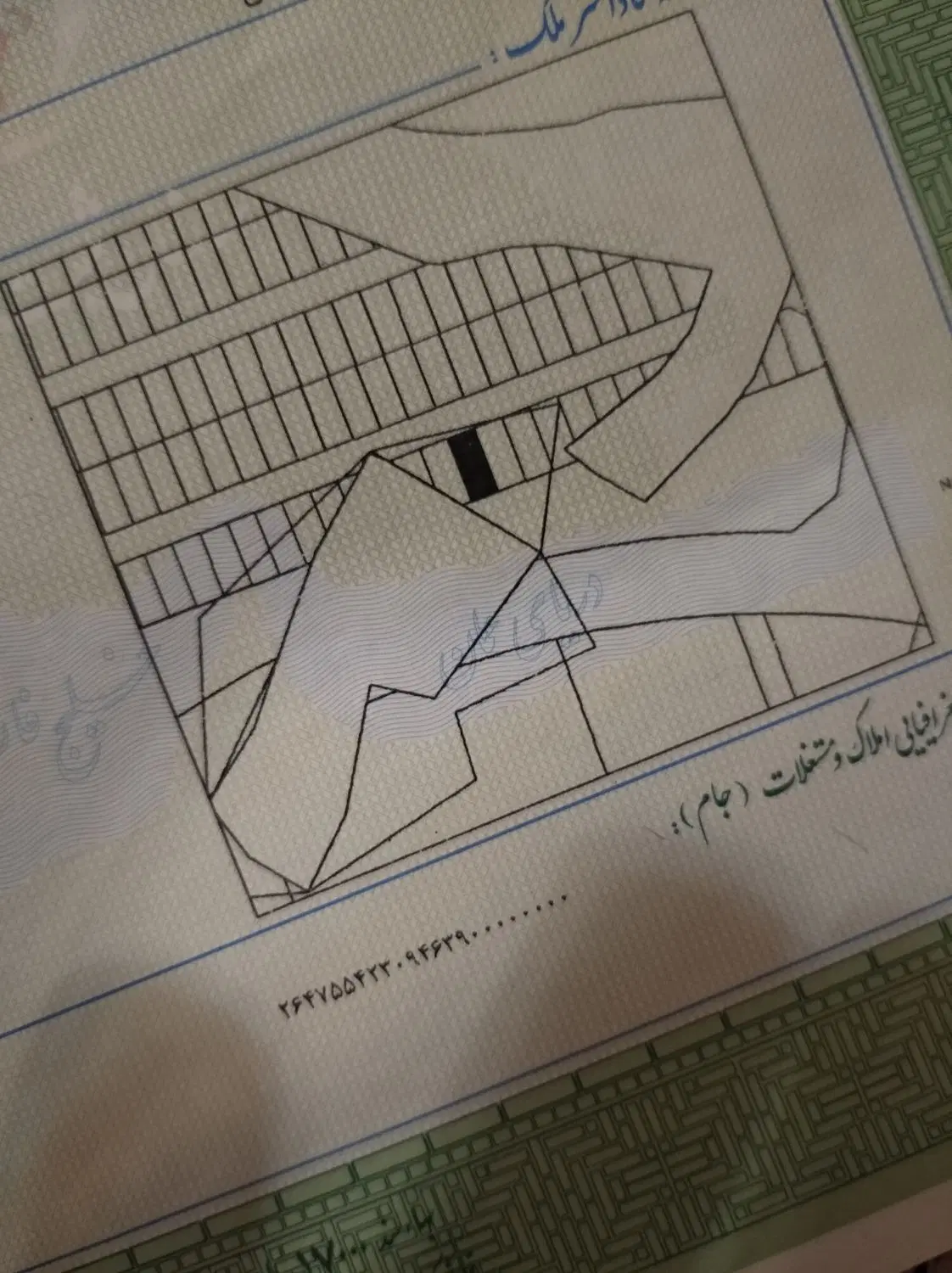 زمین شهرک شهید سلیمانی(سه دانگ از شش دانگ)