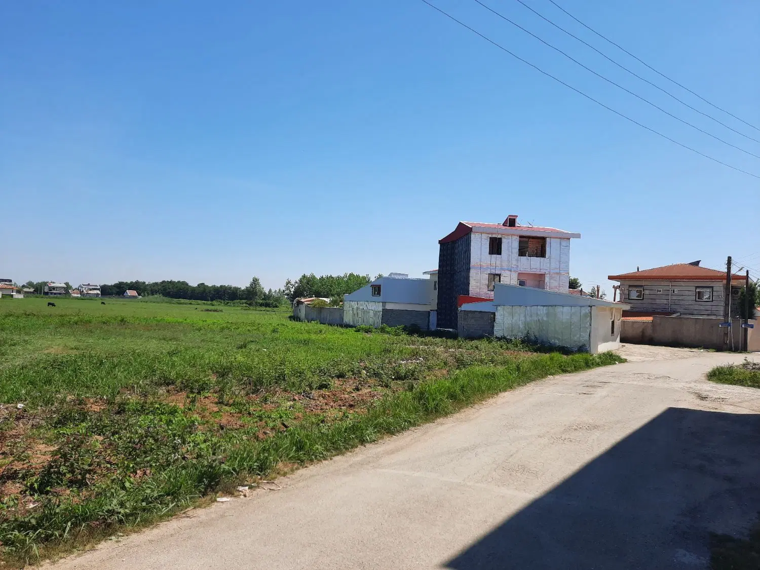 زمین ۲۸۸۰۰ متر مخصوص ساخت و سرمایه‌گذاری گیلان