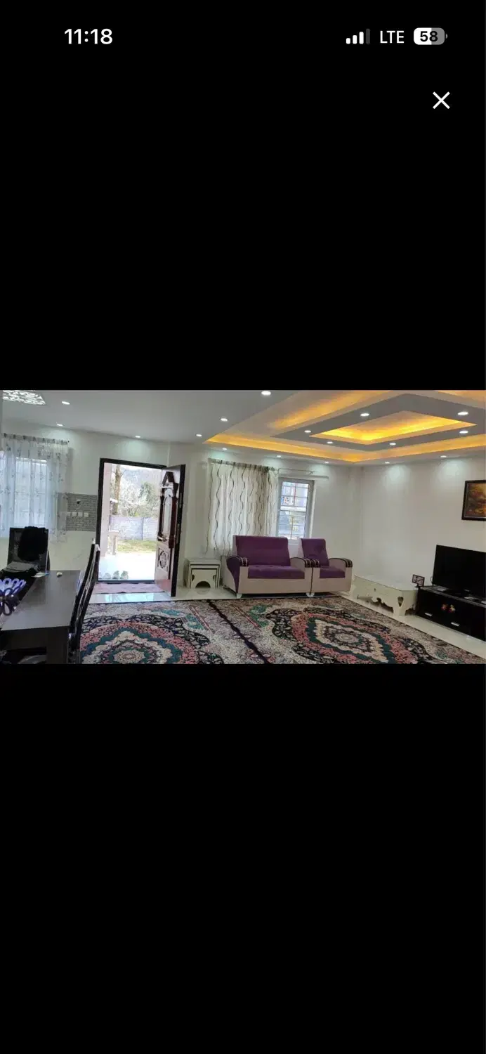 اجاره ویلا دوبلکس دو‌خواب نوساز در دل باغ چای کد ۶