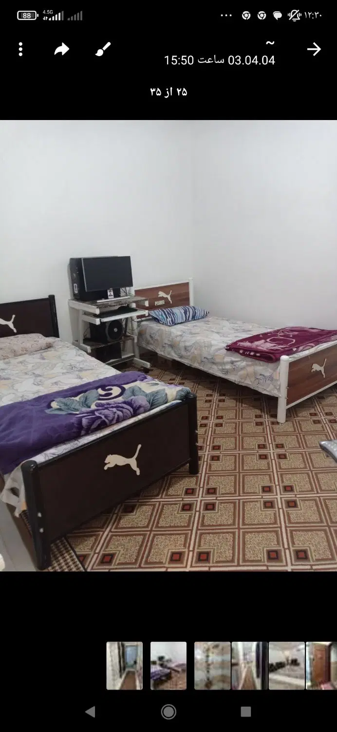 آپارتمان نوساز 125متری خ بوعلی غربی