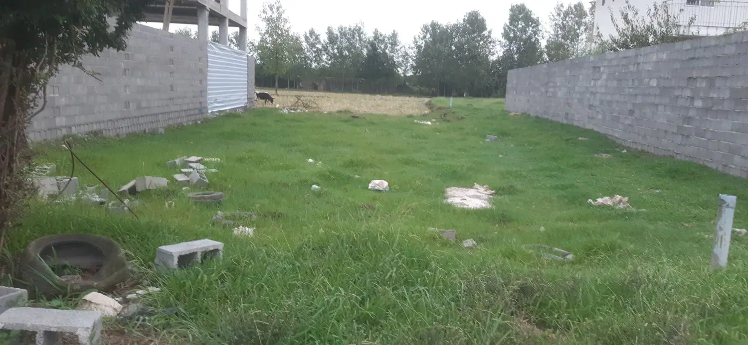 زمین مسکونی با پروانه خمام چوکام