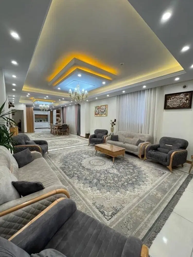۷۵متر_دوخواب_فول دیزاین_تراورتن_سندتکبرگ