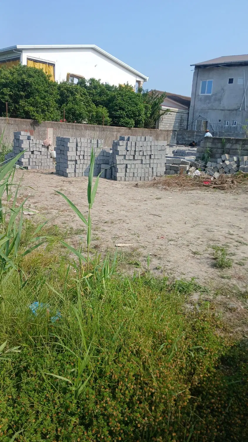 زمین قابل ساخت روستای زیبای اهلم متری ۱۵