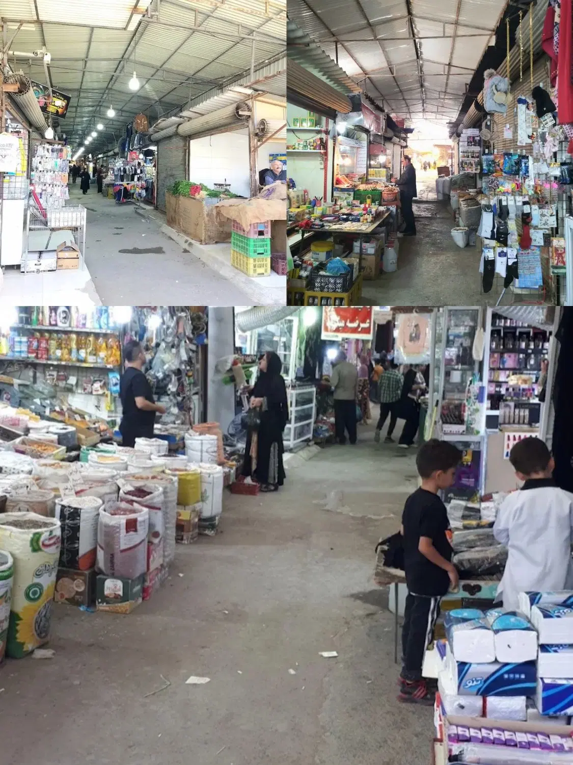 غرفه بازار روز دکه های شهرک دولت آباد