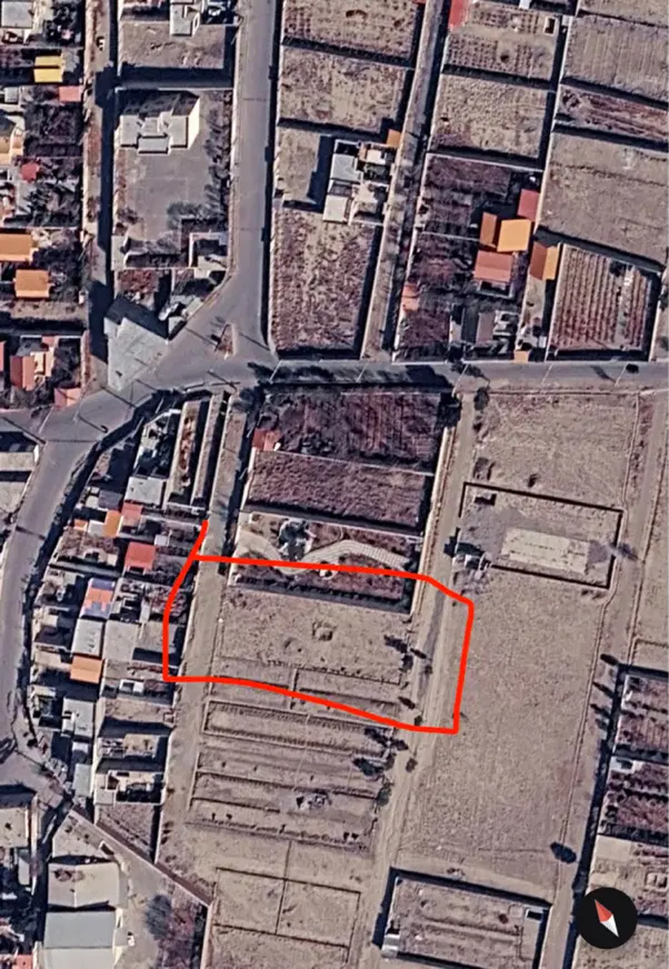 زمین سند تکبرگ ۵۲۵ متر
