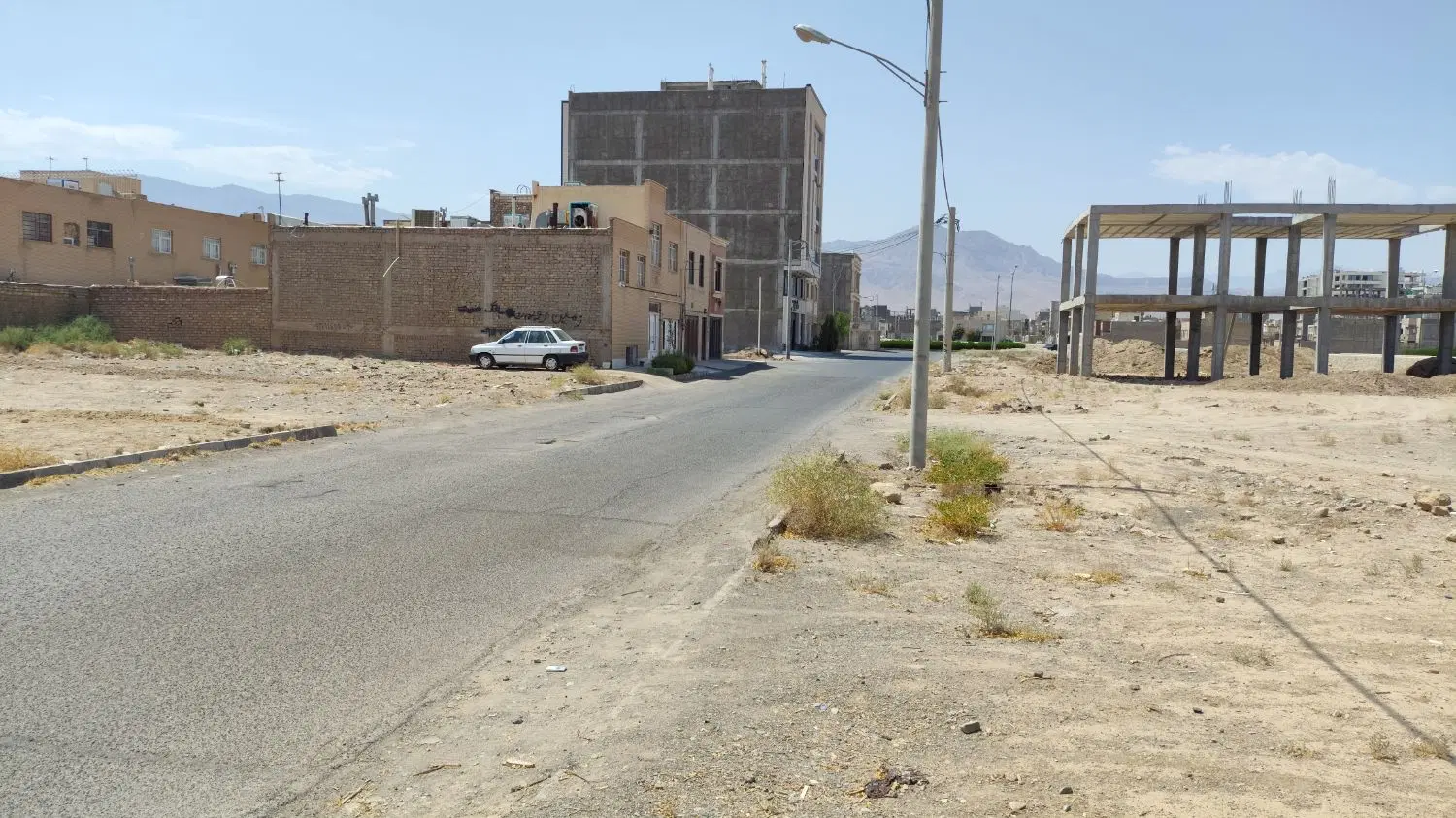 فروش زمین دو قطعه 206 متری در بلوار عباس زاده