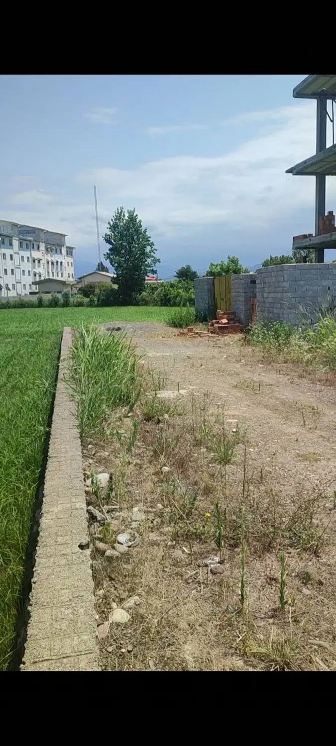 زمین ۲۹۰ متری نزدیک دریا