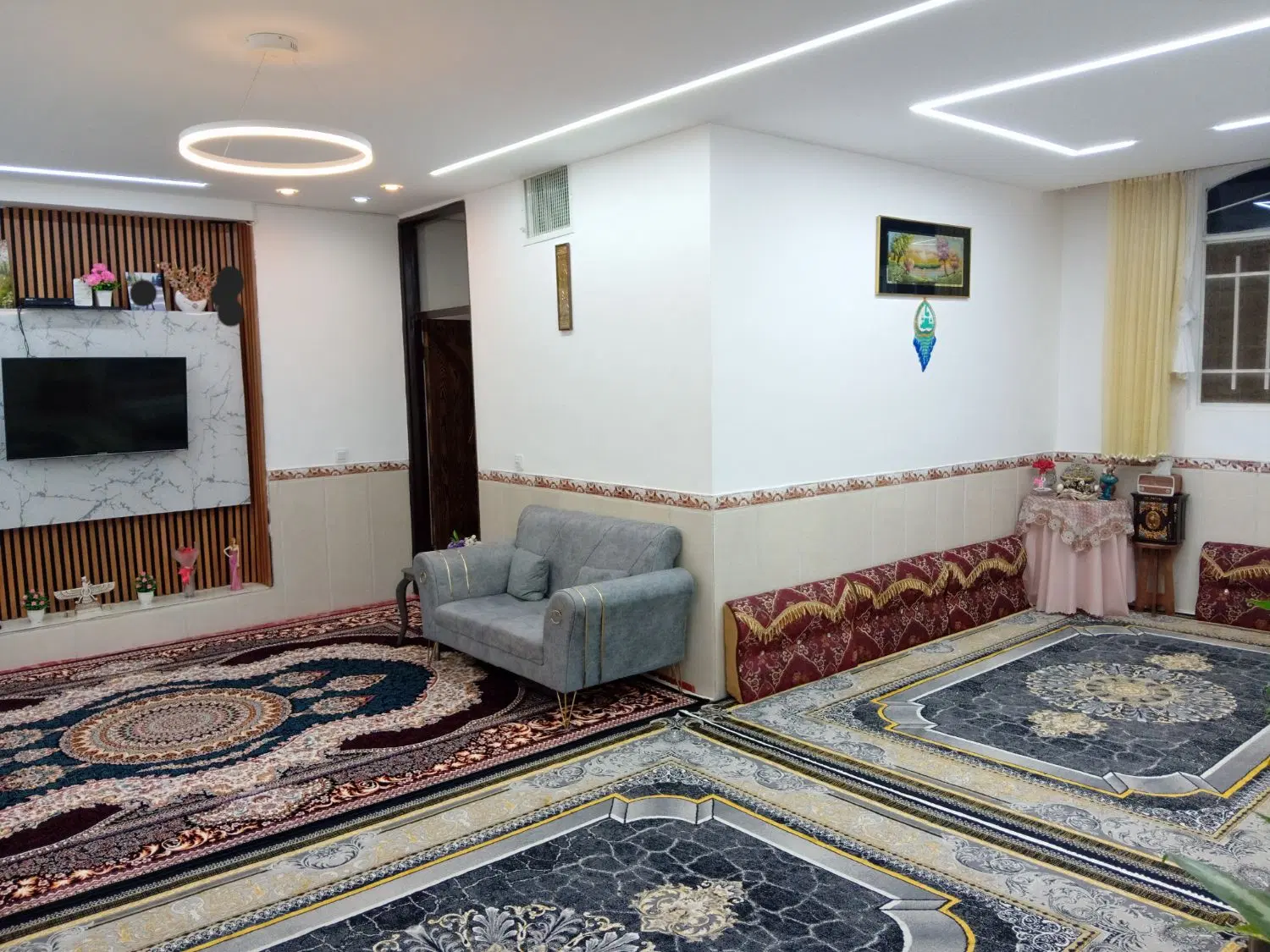 منزل ویلایی تک برگ ماشین رو