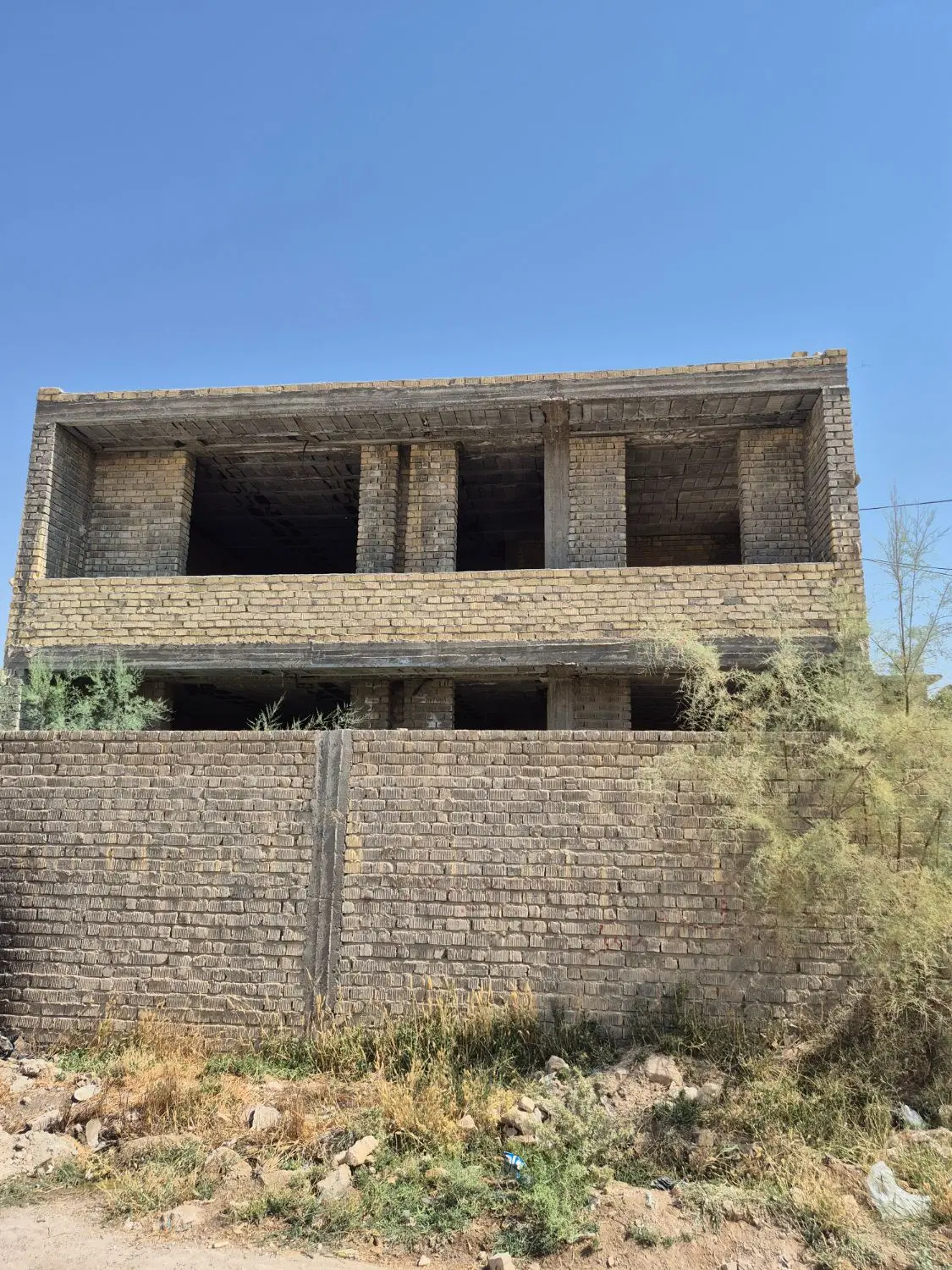 فروش اسکلت دو طبقه در کرونی