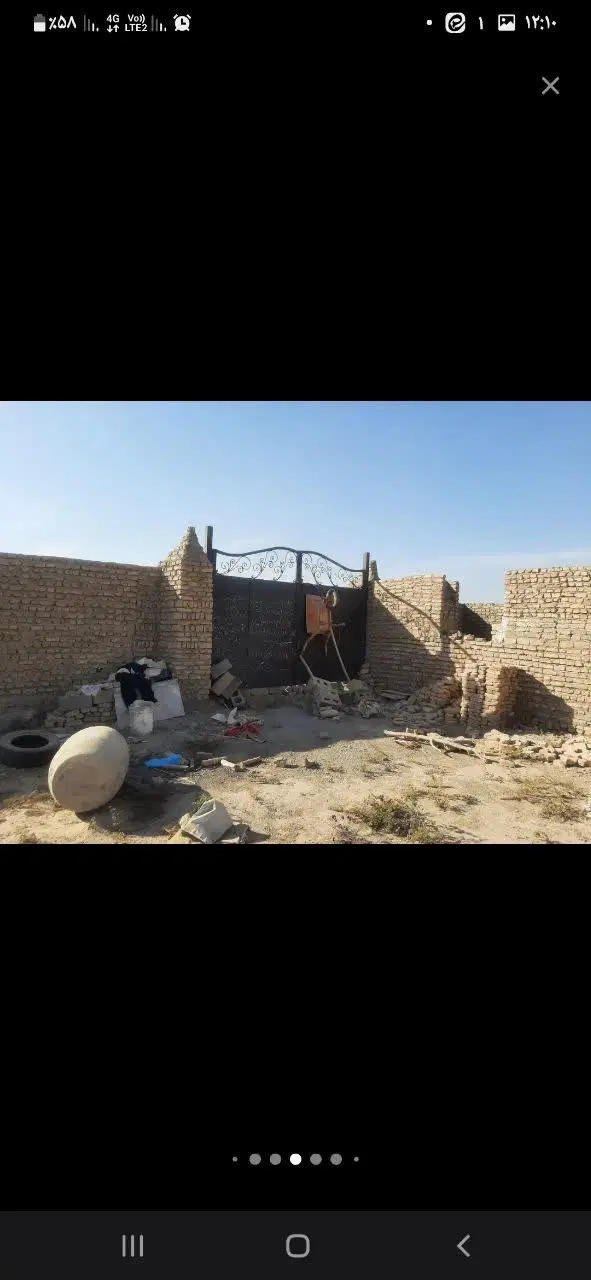 فروش ۵۰۰۰زمین چهاردیواری شده