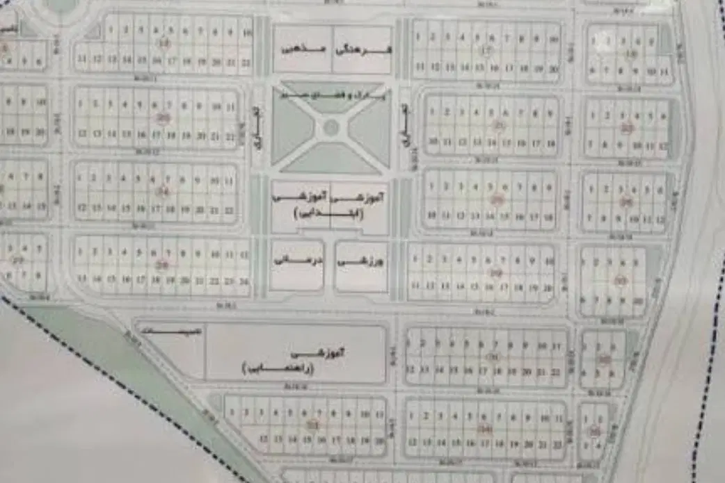 فروش زمین فاز ۳ فرهنگیان دست اول
