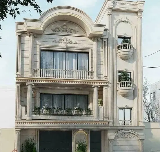 120 متر 2 خواب _80 متر حیاط اختصاصی