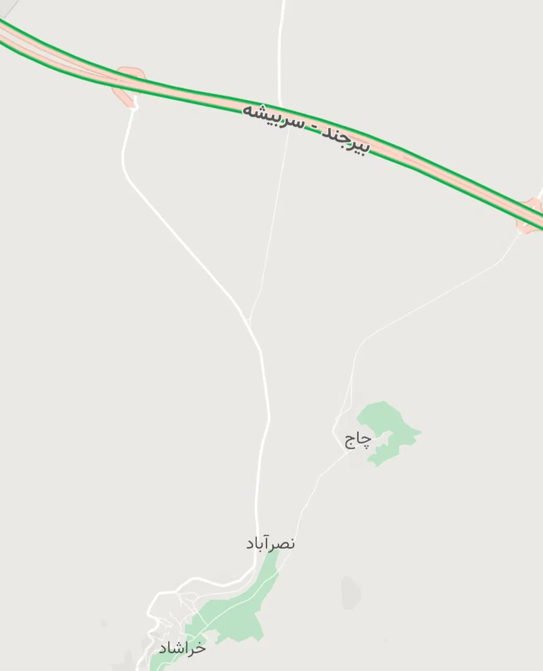 زمین مسکونی روستای چاج