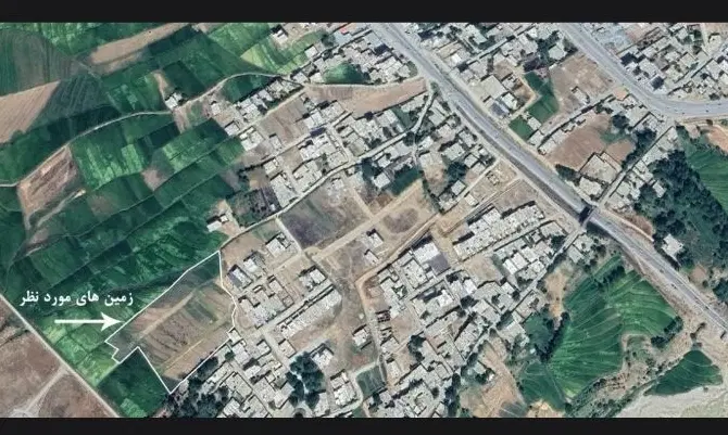 فروش زمین مسکونی در مهریان