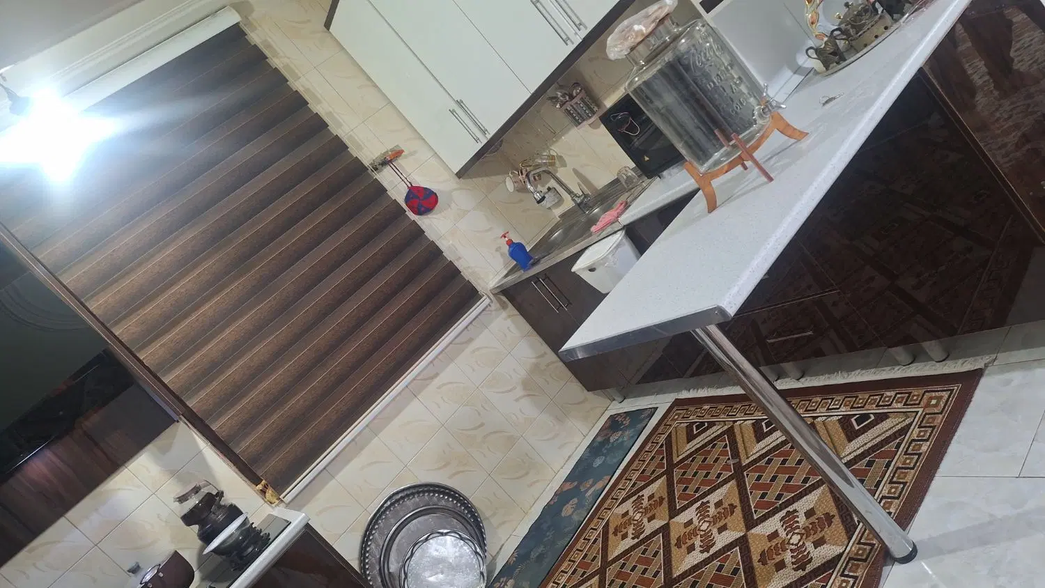 اجاره آپارتمان ۹۵متر۱۰متربا حیاط خلوت فول امکانات