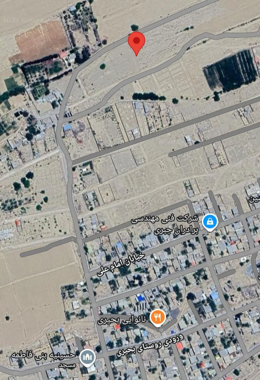 زمین روستای بحیری