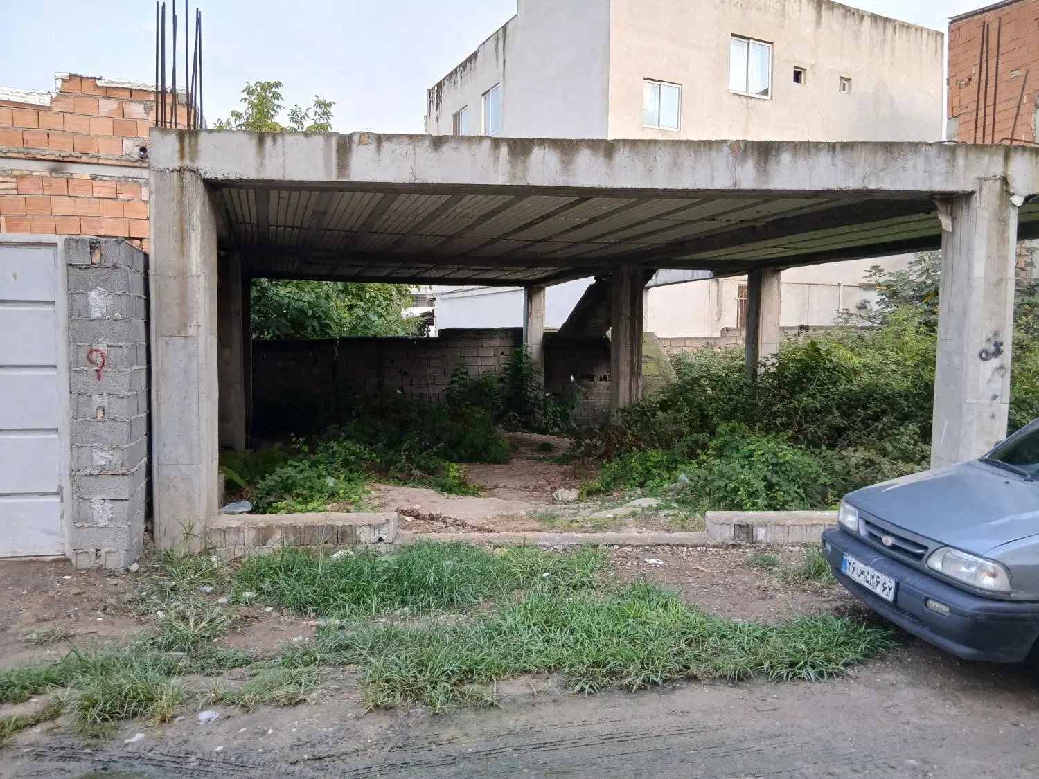 فروش اسکلت بتن نیمه کاره