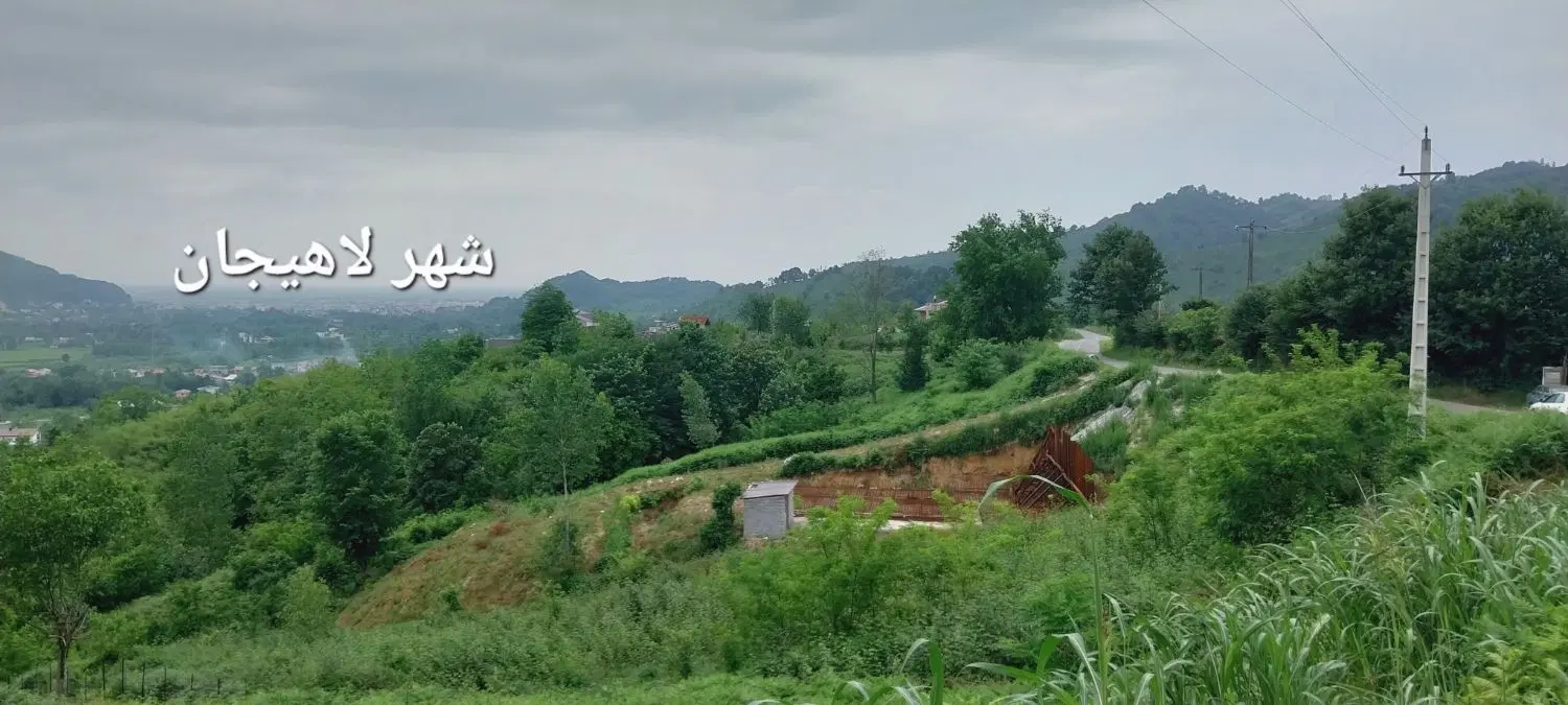 زمین در یکی از خاص‌ترین لوکیشن‌های لاهیجان ، چلک