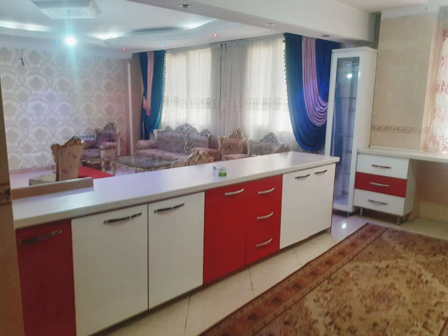 110 متر دو خوابه فول امکانات