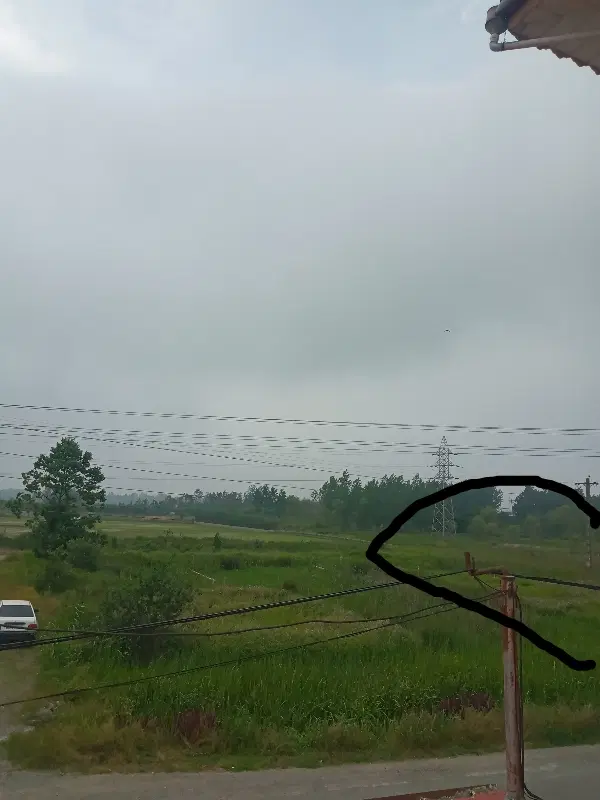 زمین بر خیابان لطره نوده