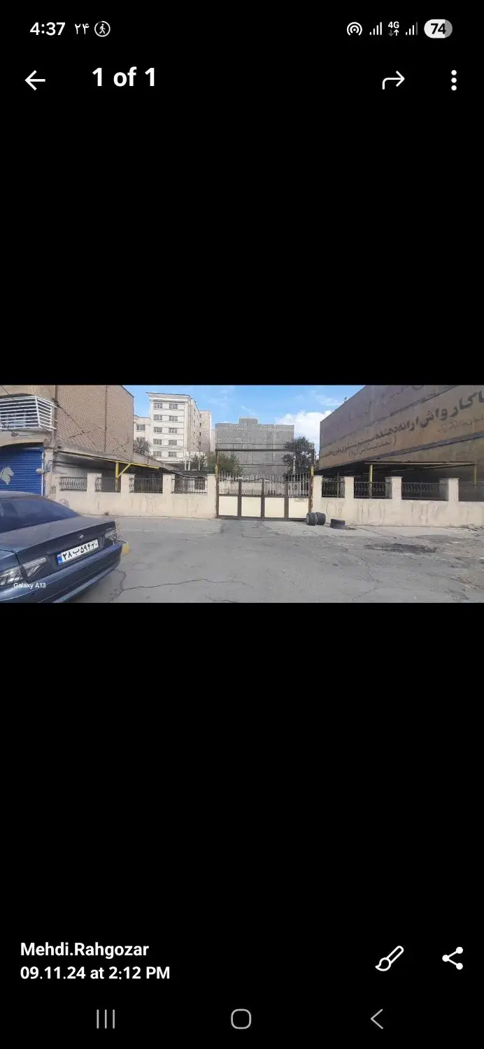 ۶۰۰ متر تجاری سرولیعصر بلوار آزادگان