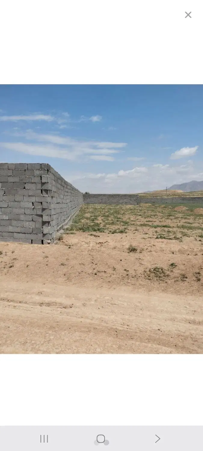 ۱۴فنجان آب قنات ملک آباد شیرمنج ۳۵۰متر زمین مسکونی